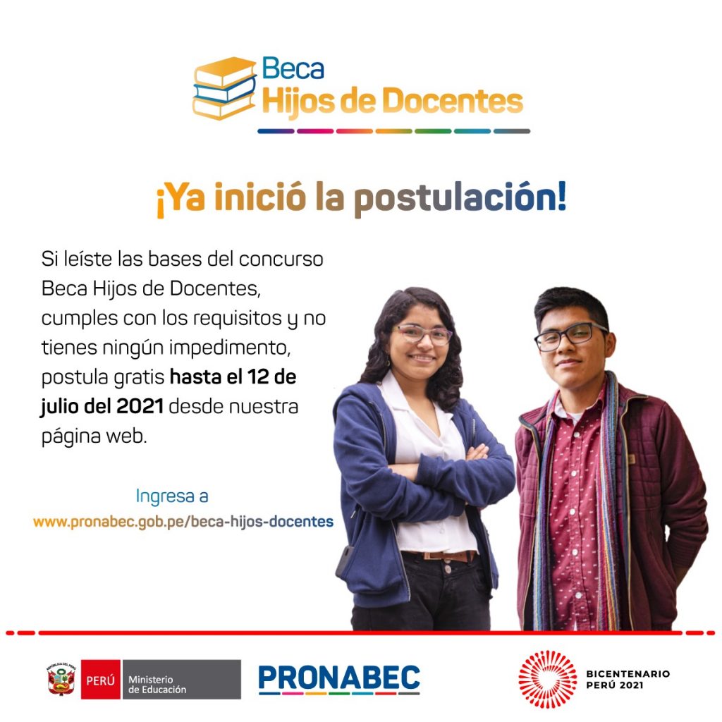 BECA HIJO DE DOCENTES – UGEL Moho