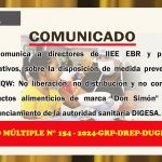 COMUNICADO