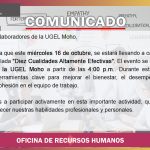 COMUNICADO