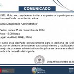 COMUNICADO