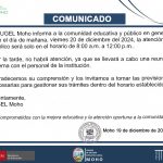 COMUNICADO