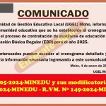 COMUNICADO