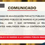 COMUNICADO