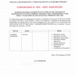 COMUNICADO REFERENTE A LA ENTREGA DE RESOLUCIONES DEL PROCESO DE REASIGNACIÓN DOCENTE (PRIMERA, SEGUNDA FASE), INTERREGIONAL (FASE ÚNICA) Y AUXILIARES DE EDUCACIÓN 2025.